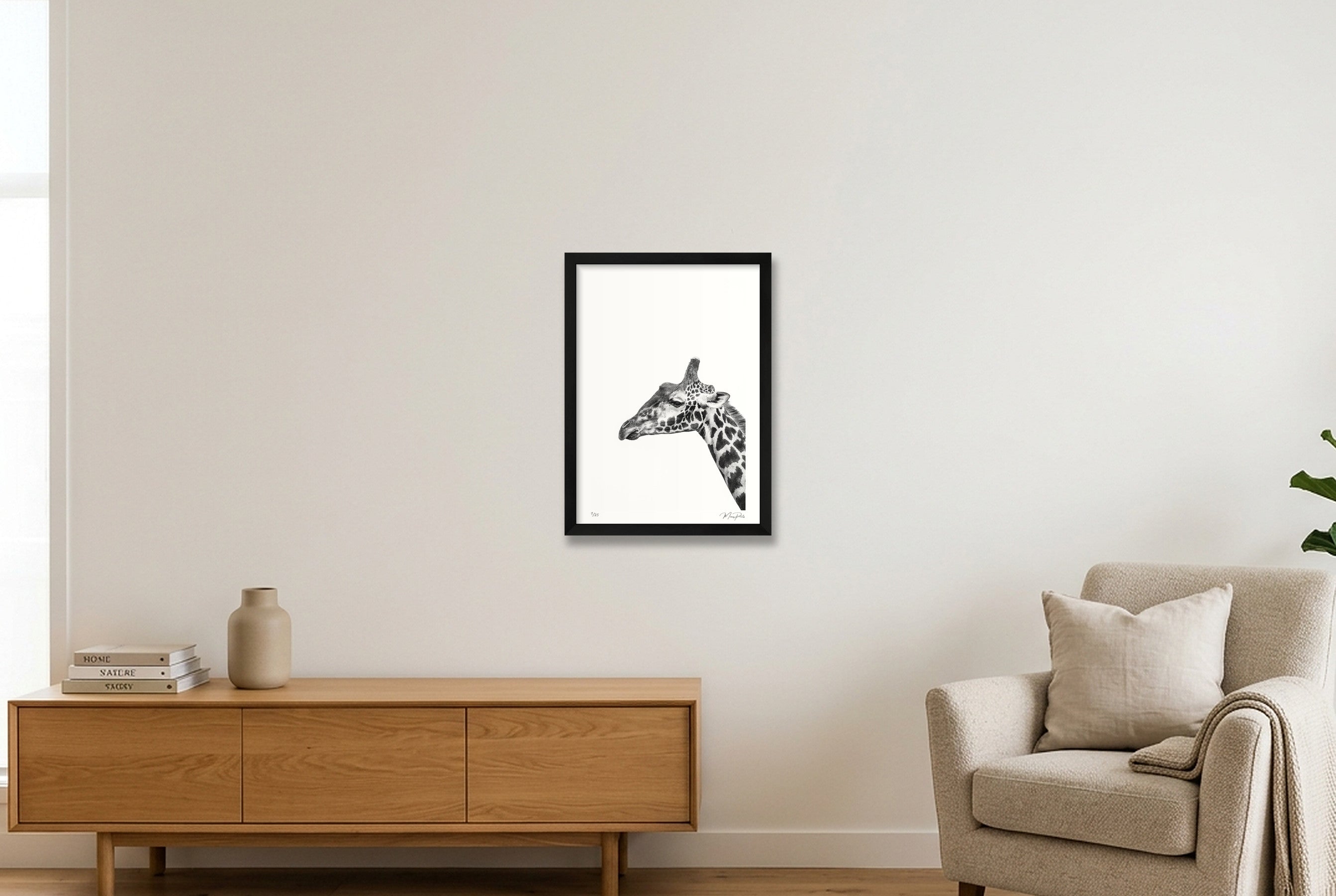Watchtower — A3 (30×42cm, 12×17") Black Frame